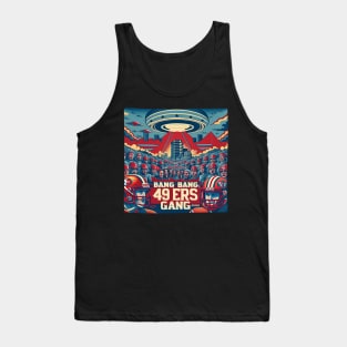 Bang Bang 49 ers Gang fan art graphic design,49 ers victor design Tank Top